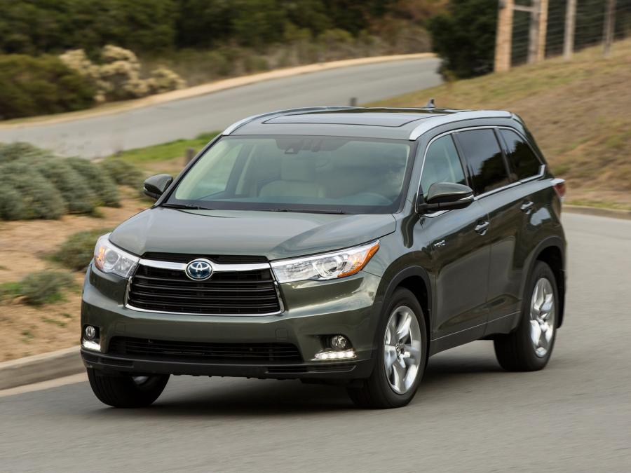  Toyota Highlander Hybrid 2013 года  (фото 11 из 21)